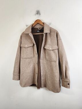 Zara Oversized Utlility Shacket